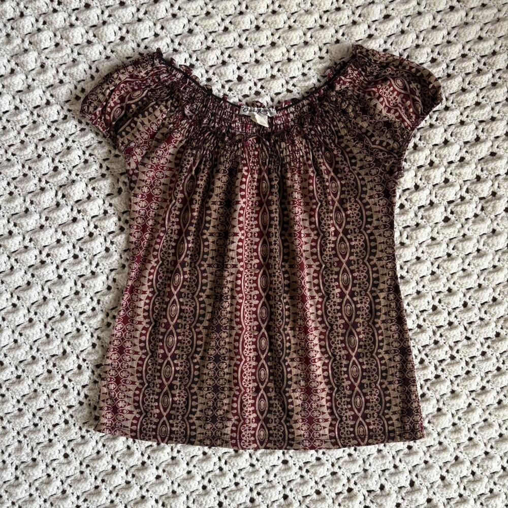 🌻 Boho Babe Claudia Richard Peasant Top 🌻